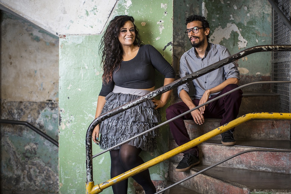 Tulipa Ruiz and Felipe Cordeiro pose for a portrait at Red Bull Studios in Sao Paulo, Brazil on February 10th, 2015 // Fabio Piva/Red Bull Content Pool // P-20150224-00237 // Usage for editorial use only // Please go to www.redbullcontentpool.com for further information. //